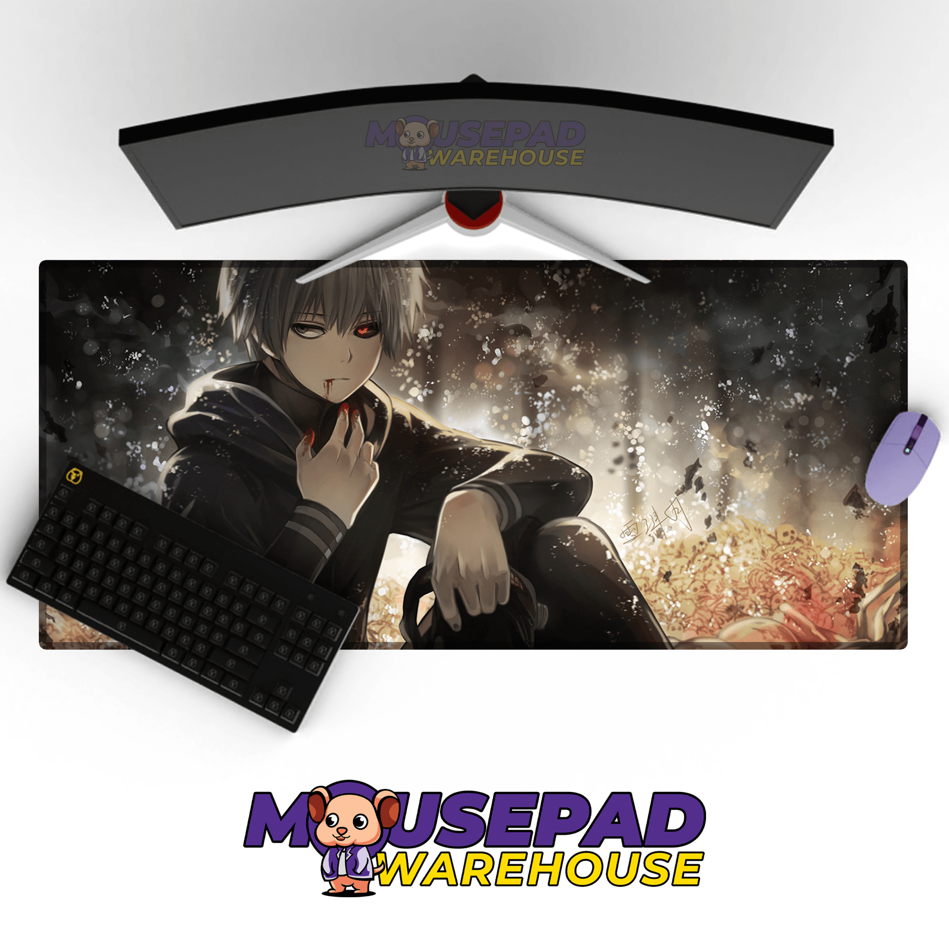 Tokyo Ghoul Anime Mousepad 596830 - Mousepad Warehouse