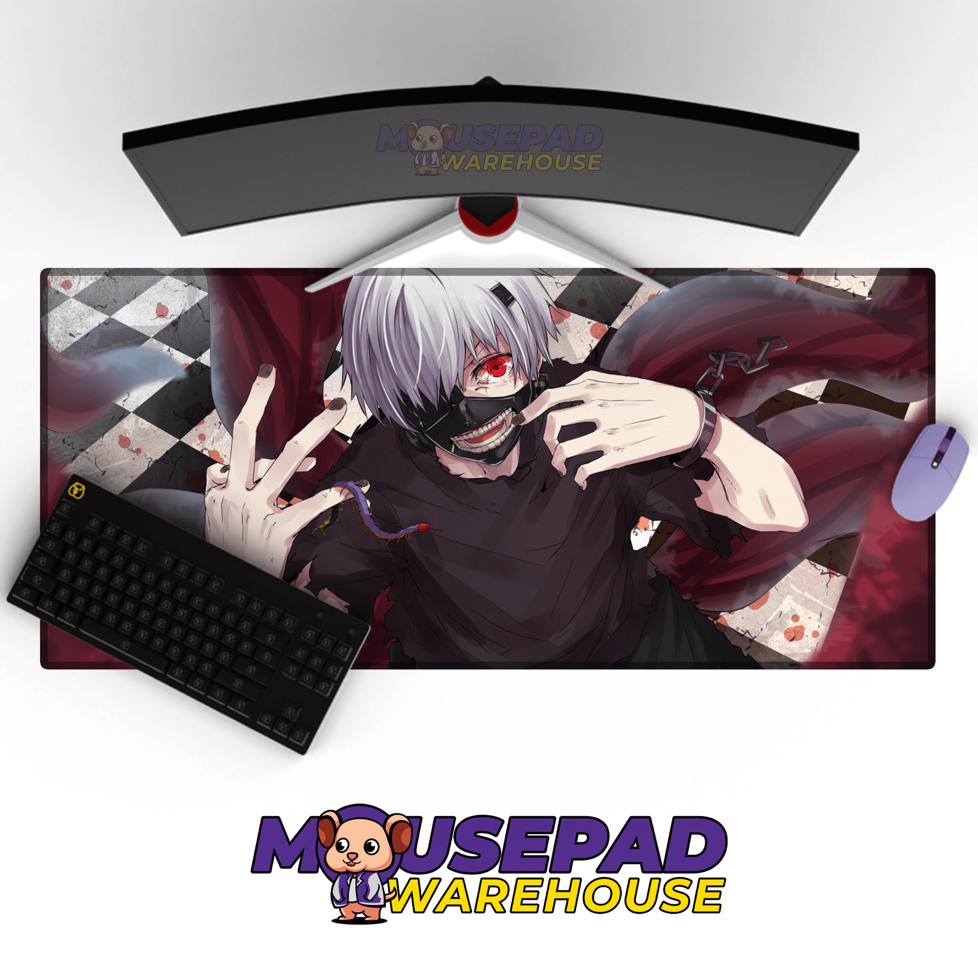 Tokyo Ghoul Anime Mousepad 598794 - Mousepad Warehouse