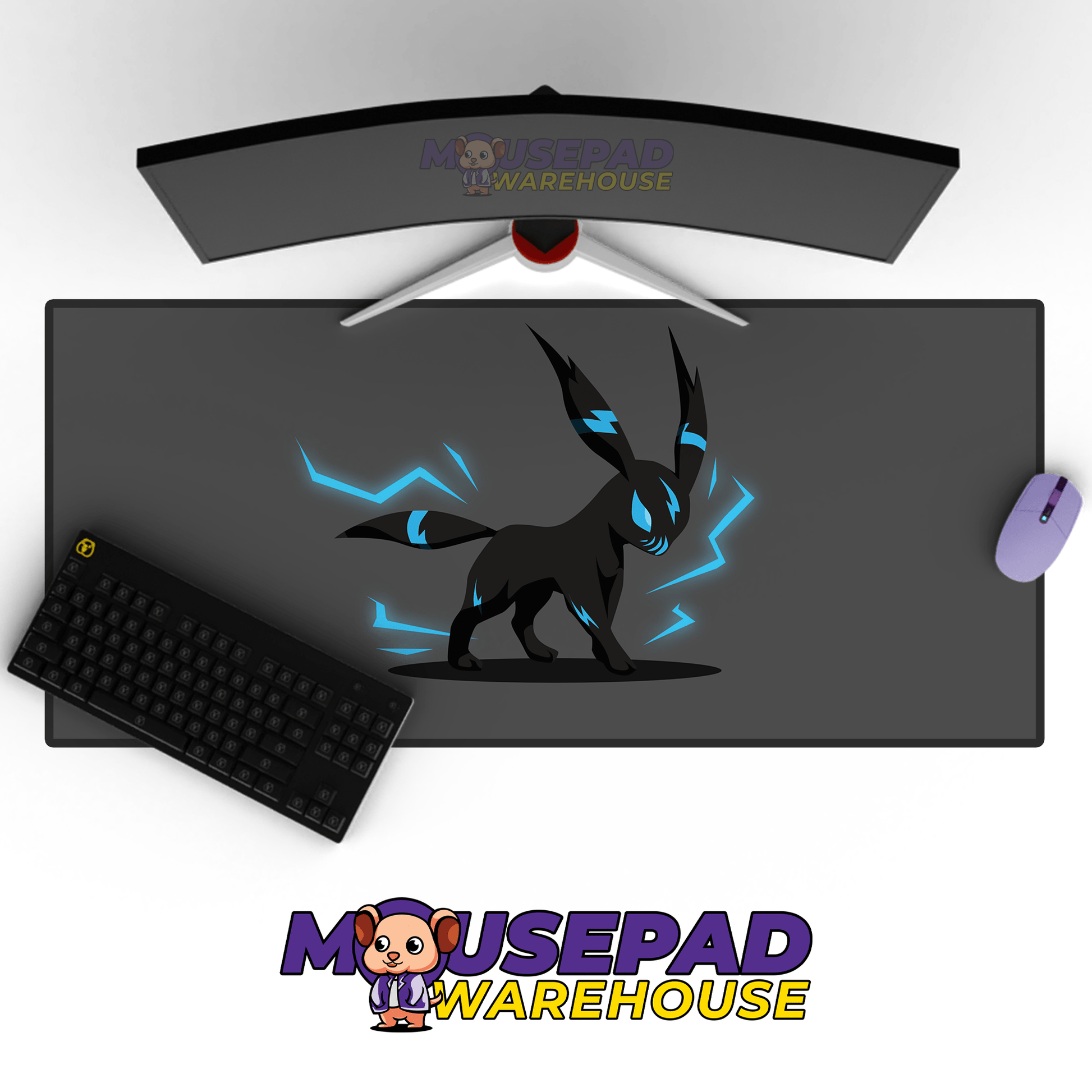 Umbreon Pokemon TV Show Mousepad 941899 - Mousepad Warehouse