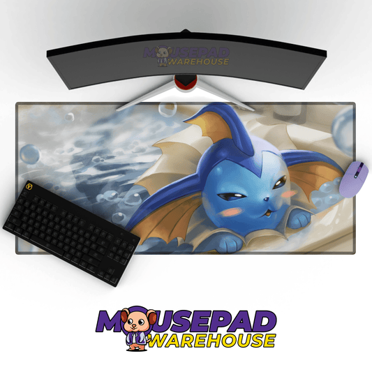 Vaporeon Pokemon TV Show Mousepad 1097738 - Mousepad Warehouse