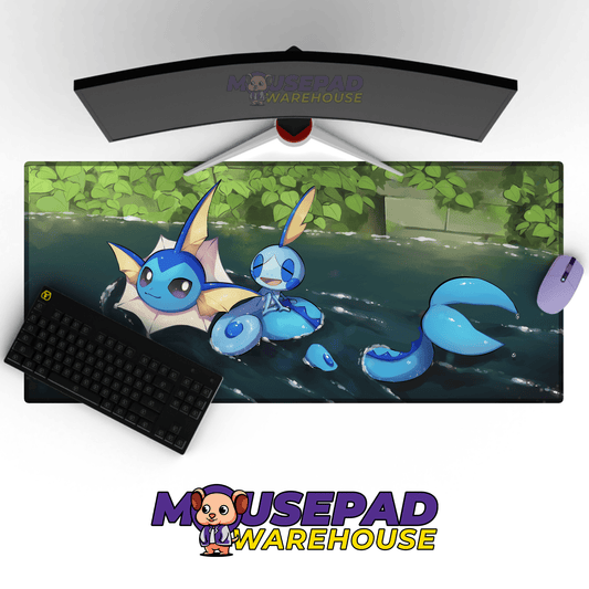 Vaporeon Pokemon TV Show Mousepad 1278790 - Mousepad Warehouse