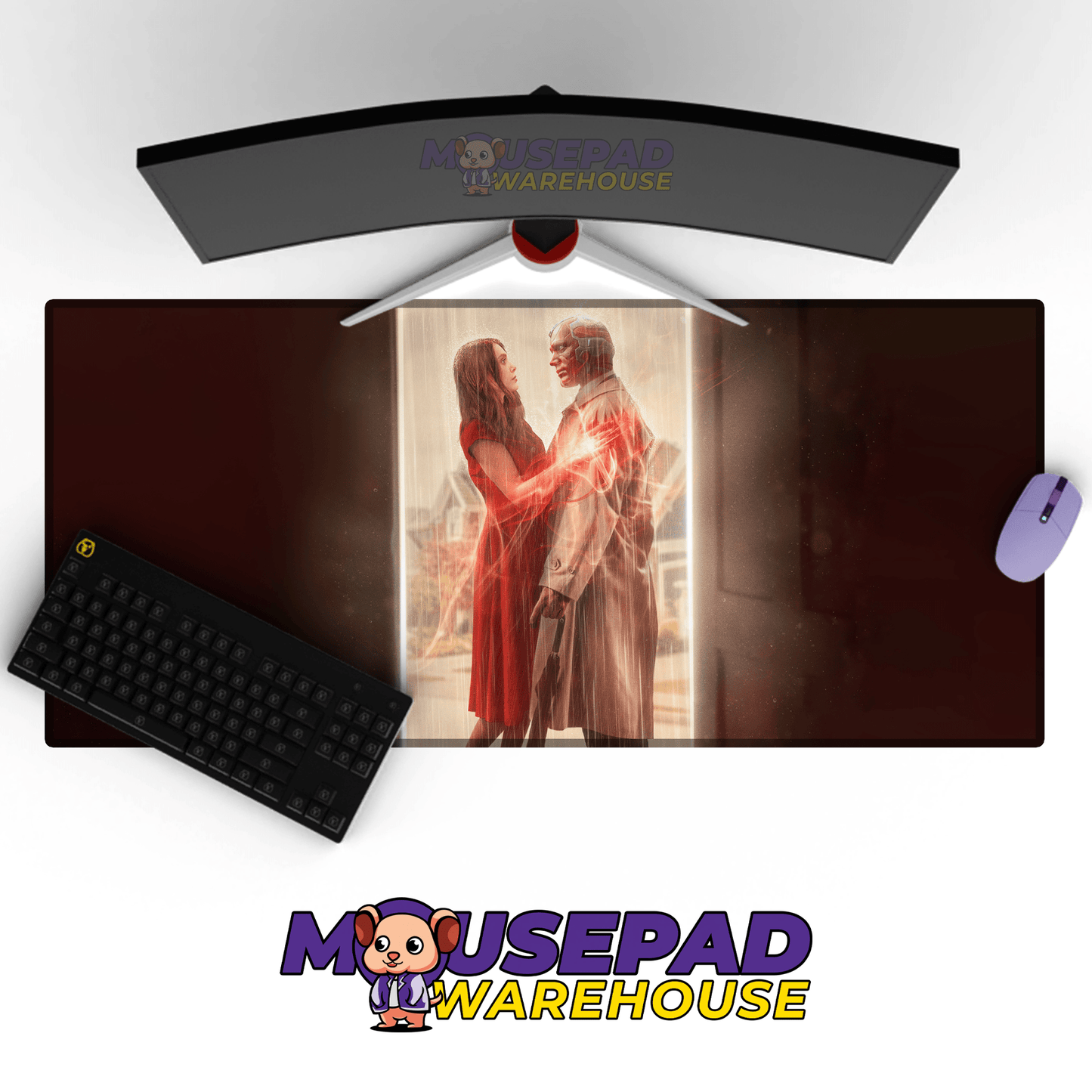 WandaVision TV Show Mousepad 1261298 - Mousepad Warehouse