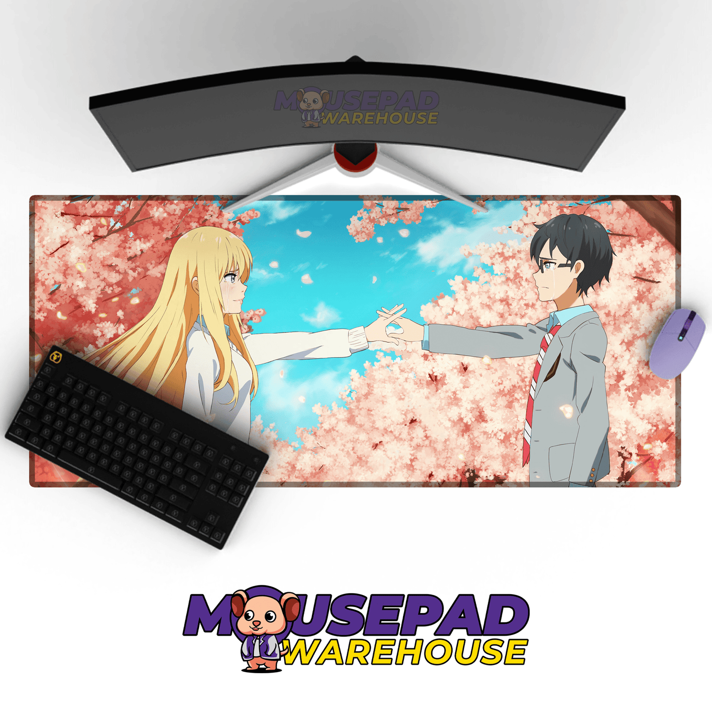 Your Lie in April Anime Mousepad 633119 - Mousepad Warehouse