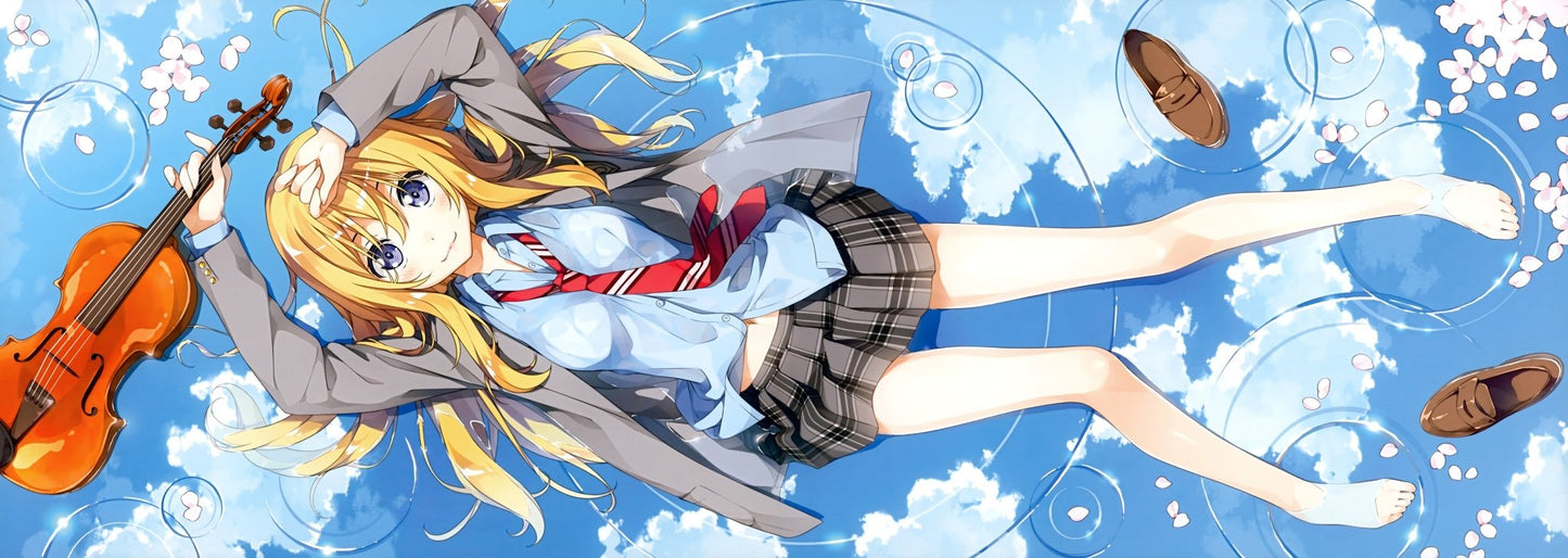 Your Lie in April Anime Mousepad 636367 - Mousepad Warehouse