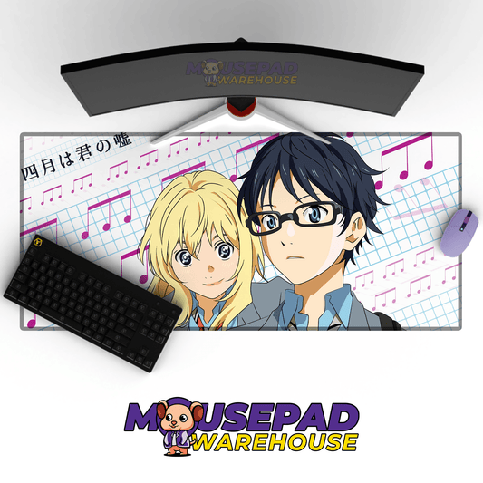 Your Lie in April Anime Mousepad 644012 - Mousepad Warehouse