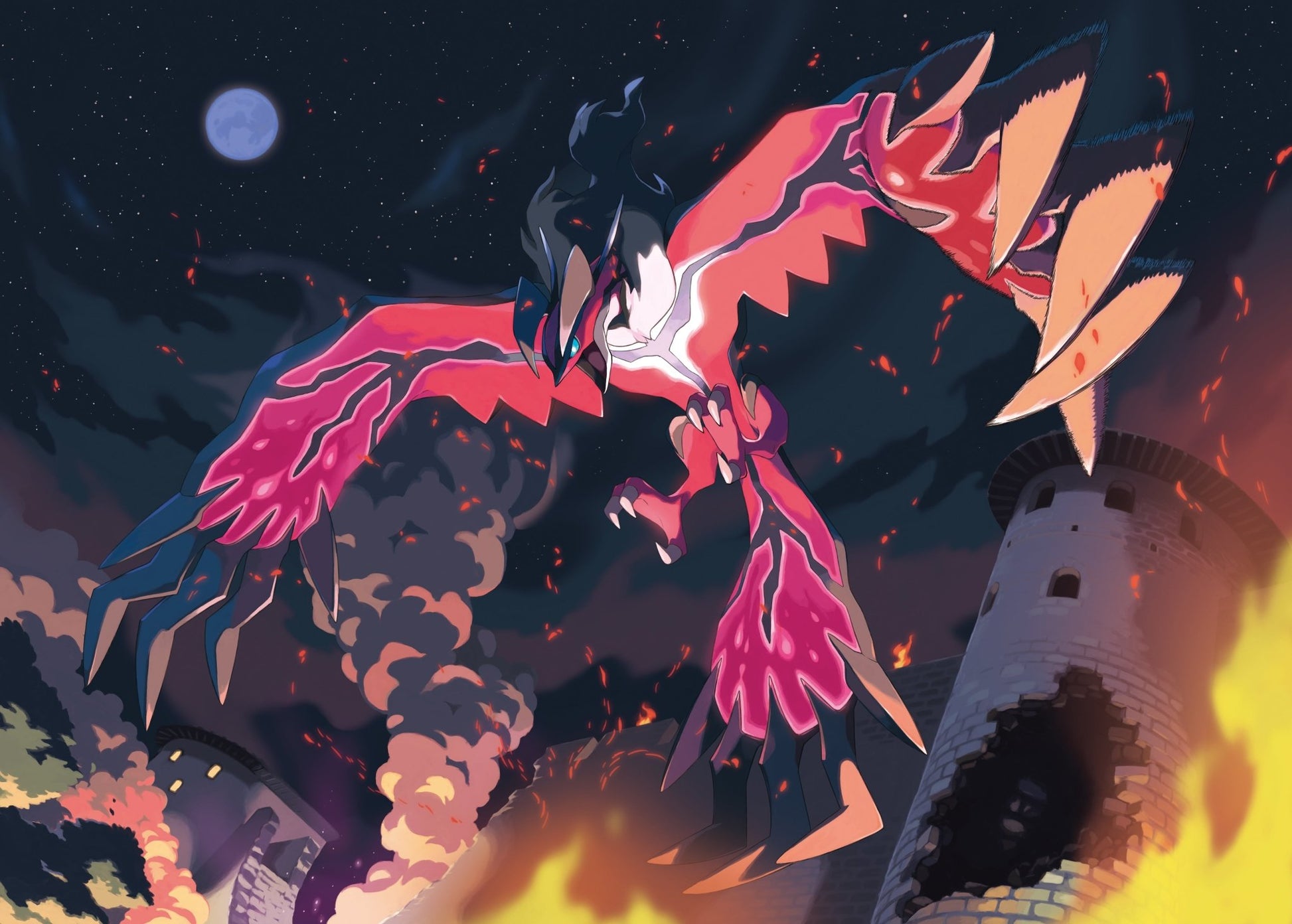 Yveltal Pokemon TV Show Mousepad 510943 - Mousepad Warehouse